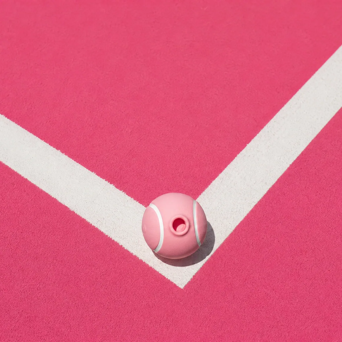 Ace tennis ball vibrator — with travel pouch